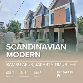 Rumah Cluster Terbaru di Bambu Apus Cipayung Jakarta Timur
