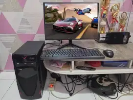 PC GAMING DESIGN + LCD + RAM 8 GB + VGA 1 GB + HD 500 GB + GAMES APP