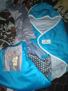 Gedongan dan selimut baby boy
