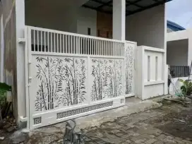 Tukang las pembuatan pagar kanopi tralis jendela