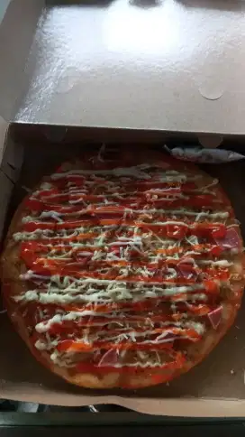 Pizza Full Topping Home Made Size 20cm