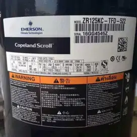 Kompresor coplend scrol ZR 125 (10pk R22) 3 phase