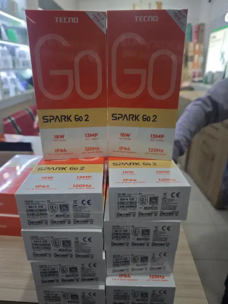 TECNO SPARK GO 2 RAM 4+4/128GB GARANSI RESMI TECNO