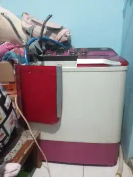 Mesin cuci AQUA XT 800 irit listrik murah 8,5 liter hijab mode kn ku