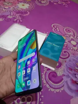 Oppo Reno 4f ram 8+5 128 lengkap