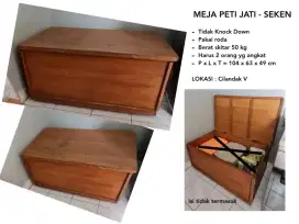 Dijual cepat Peti 100% Jati
