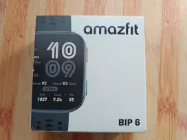 amazfit bip 6 Charcoal New Segel BNIB No Repack Garansi Resmi