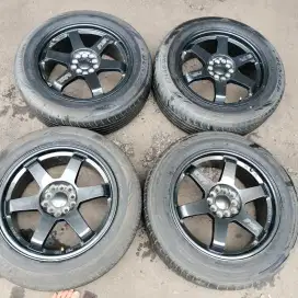 Velg te37 ring 17 pcd 6x100/114,3 ban 215/60 Rr17 4pcs