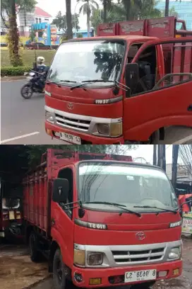 Engkel Toyota Dyna turbointercoler siap pakai