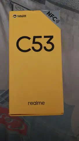 Realme C53 6/128 fullset kondisi baru pake 5 bulan