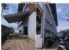 Dijual warehouse Gudang 3 lt di Zona Industri Serua Depok Jawa Barat