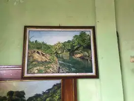 Lukisan dekorasi rumah/kantor