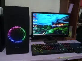 Pc intel core i5 fullset (ram 8gb + ssd 256gb + monitor 19inch)