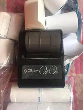 printer bluetooth thermal ppob/kasir kertas 58mm printer merk OKay