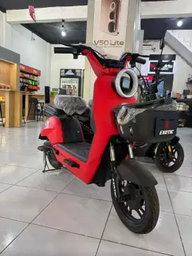 SEPEDA LISTRIK EXOTIC EV 929 TERBARU DAN PALING DI CARI