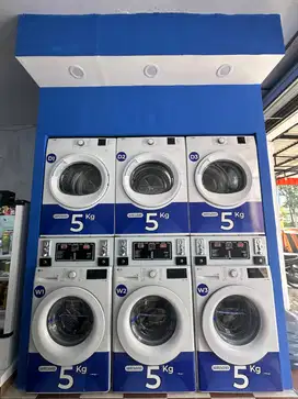 PAKET USAHA LAUNDRY KOIN 3 STACK UNTUK PEMULA