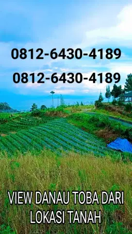 DIJUAL TANAH VIEW DANAU TOBA DAN BUKIT SIPISOPISO (081264304189)