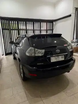 Toyota Harrier 2009 Km original no putar2 terawat buktikan