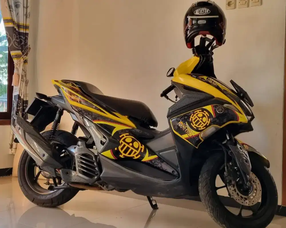Yamaha Aerox Kuning 2017