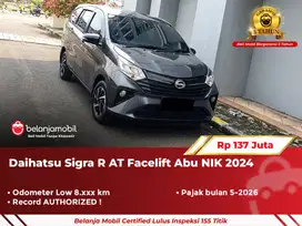 [ GARANSI 5TH ] Daihatsu Sigra R AT Facelift Abu NIK 2024/2025