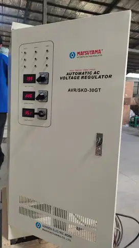 AVR MATSUYAMA 30 KVA GT 3 PHASE TYPE SKD