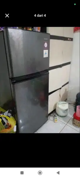 Kulkas sharp 2 pintu sj 195