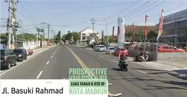 (B) Tanah LD 35 mtr, Basuki Rahmad KOTA MADIUN Istimewa