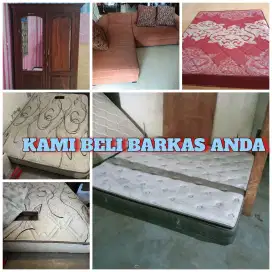 Kami Tampung Terus Springbed bekas, kasur busa, Lemari dan elektronik