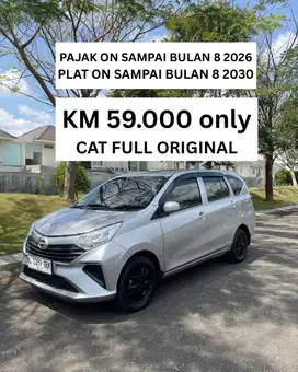 Daihatsu Sigra 2019 AT matic pajak plat baru