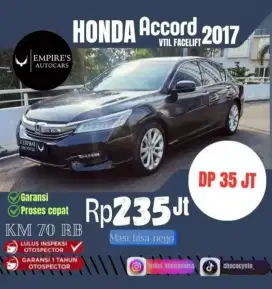 Honda Accord VTIL Facelift Hitam 2017