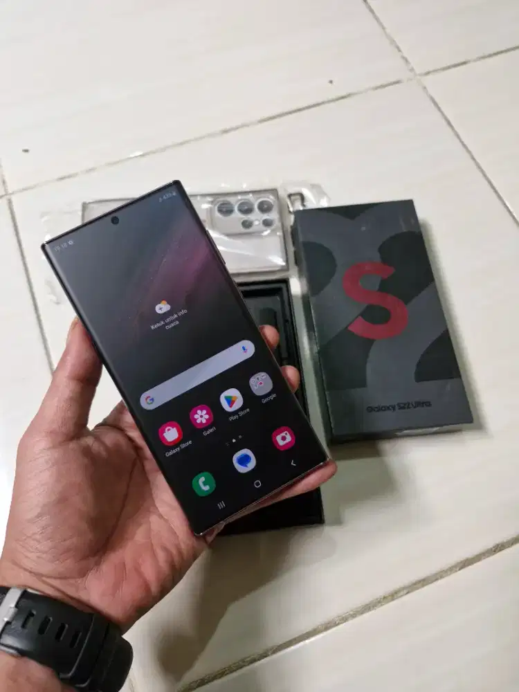 Samsung S22 Ultra 5G Sein (12/256) Mulus Fullset Ori