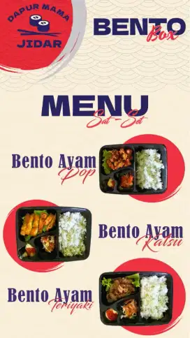 Nasi Bento Serba 10k