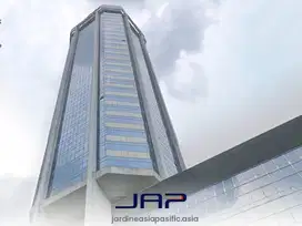 Sewa Kantor Graha Mandiri 175 M2 Bare Strategis Dekat Halte Thamrin