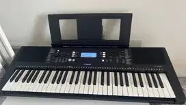 Keyboard Yamaha PSR E373 Fullset (Adaptor, Kardus, Stand Partitur)