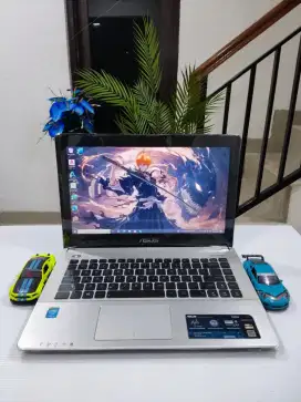 Laptop Design Asus X450 Core i7 Ram 8/256gb Ssd Siap Pakai COD