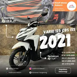 [Garansi mesin 1 Bulan] Vario 125 cbs iss 2021