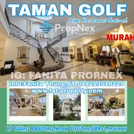 Dijual rumah mewah di Taman Golf,Lippo Karawaci Central LT 644m2 LB600
