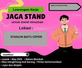 jaga stand minuman