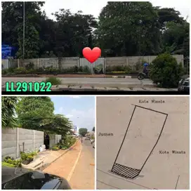JUAL/SEWA TANAH DI JALAN ALTERNATIF CIBUBUR