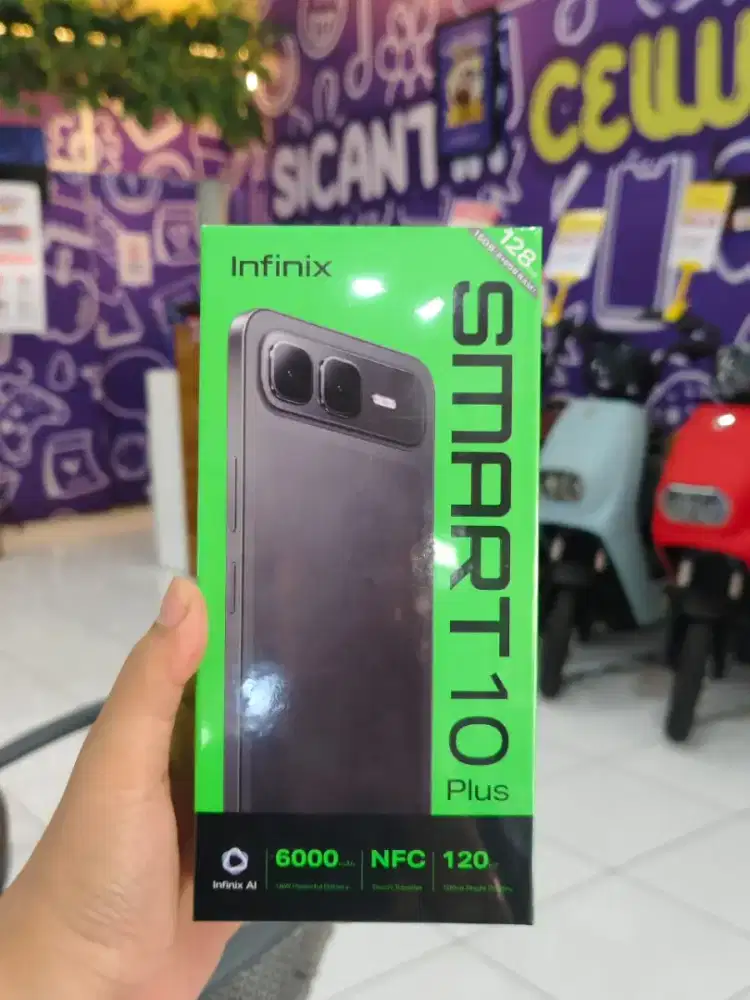 HP INFINIX SMART 10 PLUS RAM 4+4/128