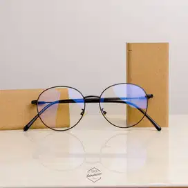 KACAMATA BULAT BESI ELEGAN DAN KEKINIAN - KALMIA 05