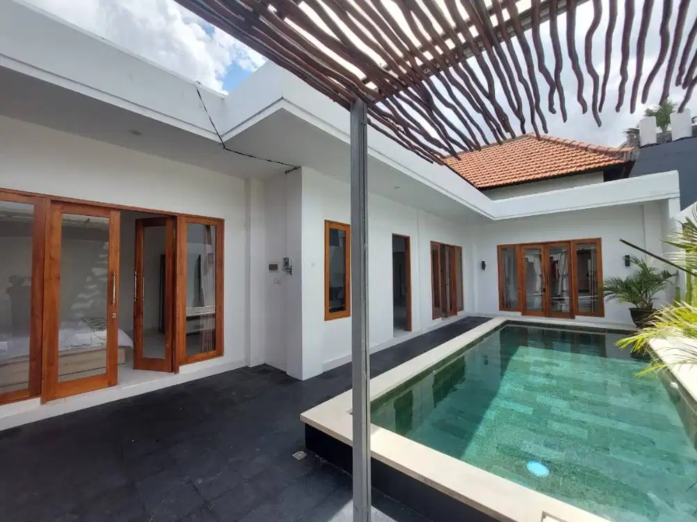 For Rent Yearly Brand New Villa 3 BR At Seminyak Dewi Sri Close Beach