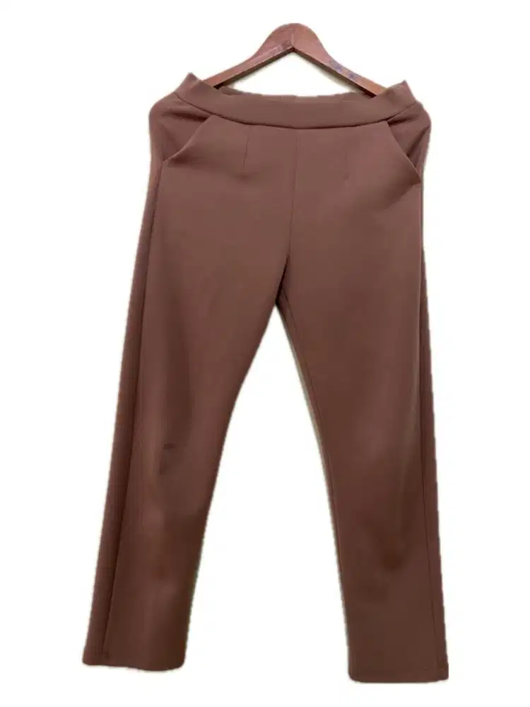 Celana Kulot Slim Fit Wanita - Bahan Stretch Nyaman - Model Formal