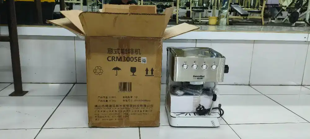 Mesin Alat Kopi Espresso Machine Gemilai CRM3005E Not Ferratti Ferro