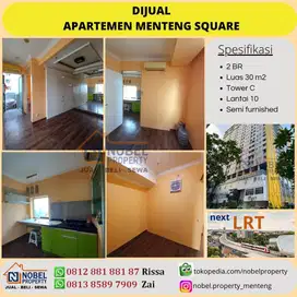 Dijual Apartemen Menteng Square 2 BR Tower C Lantai 10