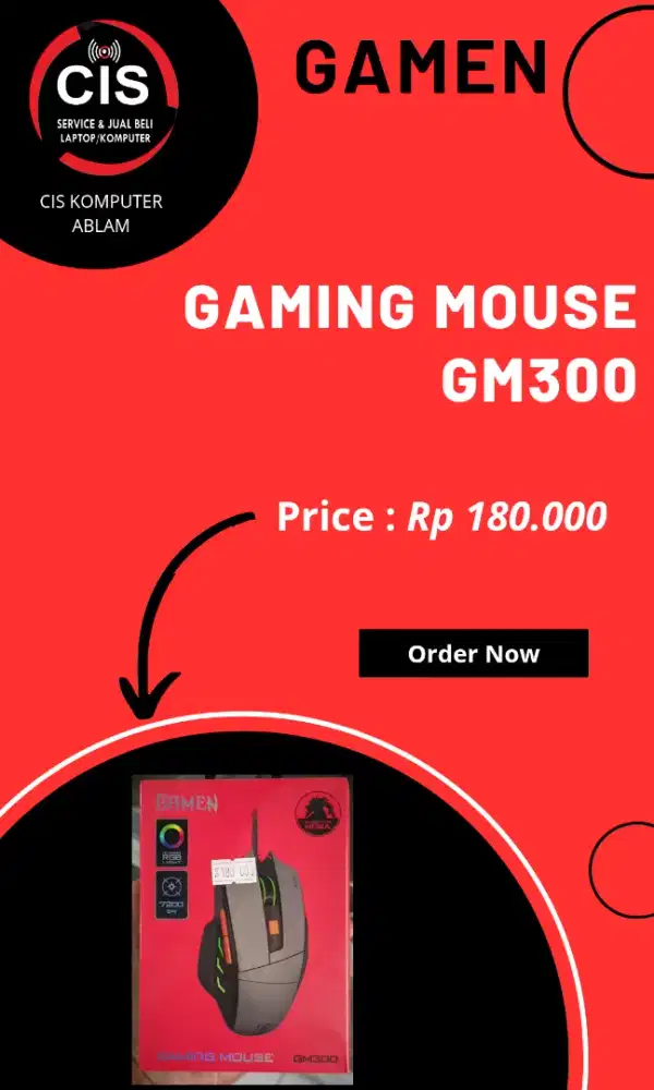 Mouse Gaming GM300