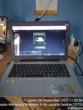 Dijual Notebook laptop ASUS Second