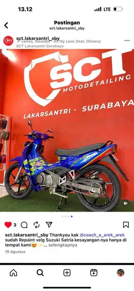 Satria 2 tak lumba kenny robert 2003