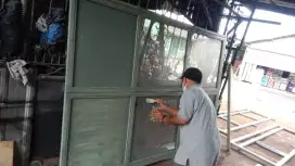 Tukang las pembuatan pagar kanopi tralis jendela