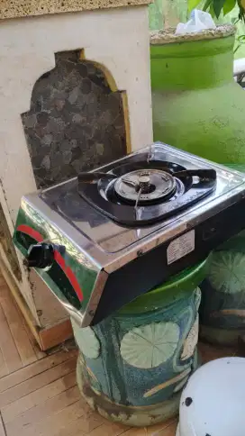 Kompor gas turbo 1 tungku merk Rinnai